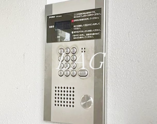 セキュリティ　オートロックです。