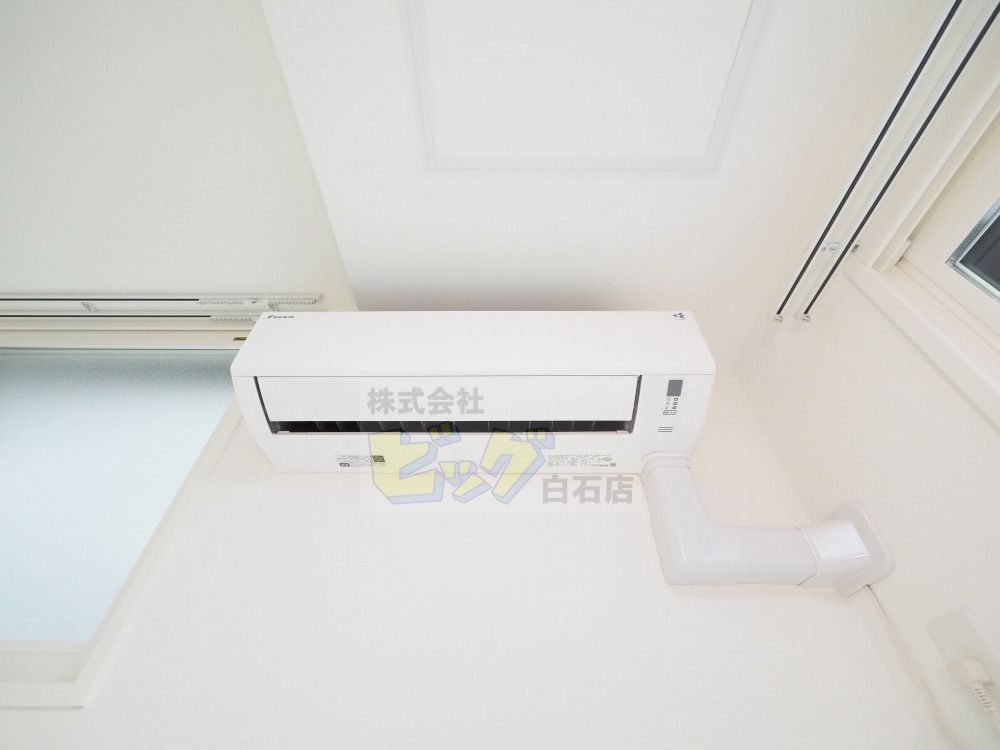 その他設備　エアコン完備で暑い夏も快適です♪