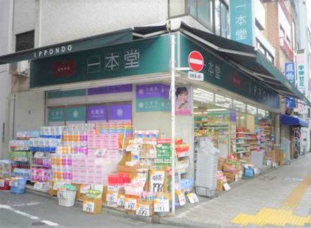 ドラックストア　ドラッグストア一本堂入谷店（ドラッグストア）まで302m