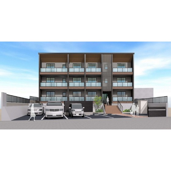 建物外観　●画像は完成イメージ図