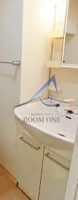 洗面設備　洗面台です。