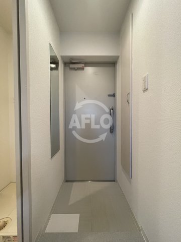 玄関　プランドール中之島　玄関