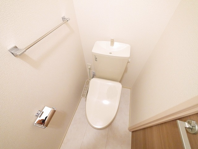 トイレ　ゆったりとした空間のトイレです