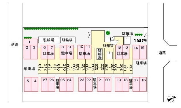 その他　駐車場配置図