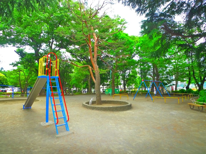 公園　松戸中央公園（公園）まで550m