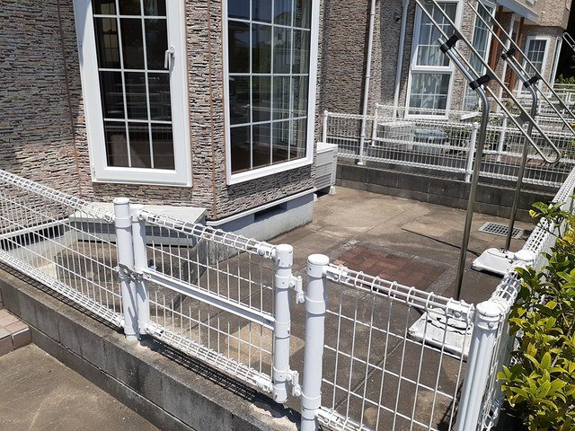 庭　お庭で自由な時間を過ごせます
