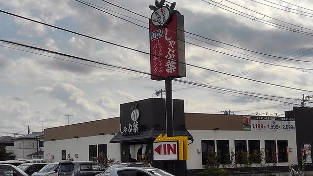 飲食店　しゃぶ葉（飲食店）まで300m