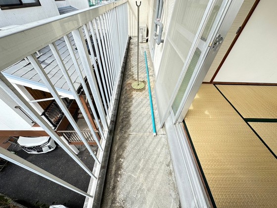 バルコニー　※別部屋の写真です