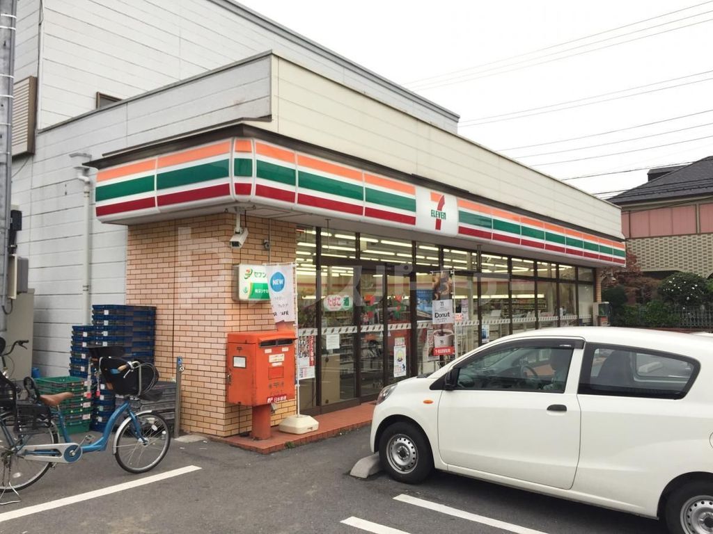 コンビニ　セブンイレブン草加苗塚町店（コンビニ）まで140m