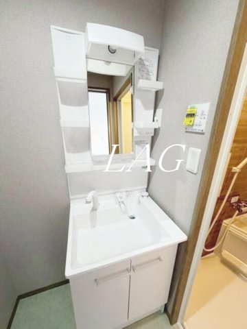 洗面設備　洗面台です。