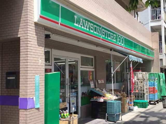 コンビニ　ローソンストア100江古田店（コンビニ）まで528m