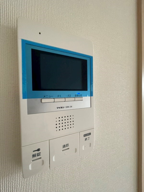 セキュリティ　訪問者の顔が見れて安心TVモニターフォン