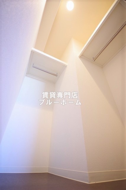 収納　大容量のウォークインクローゼットです！