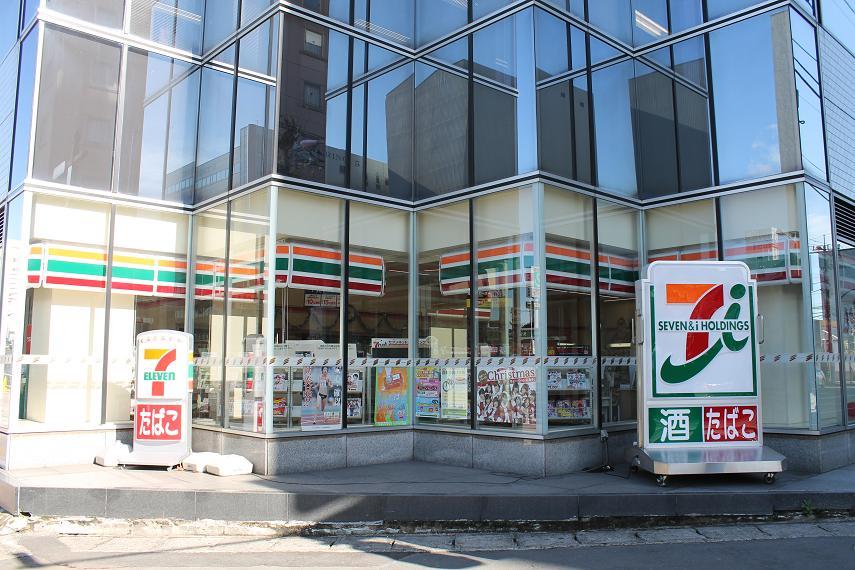 コンビニ　セブンイレブン水戸駅南口店（コンビニ）まで457m