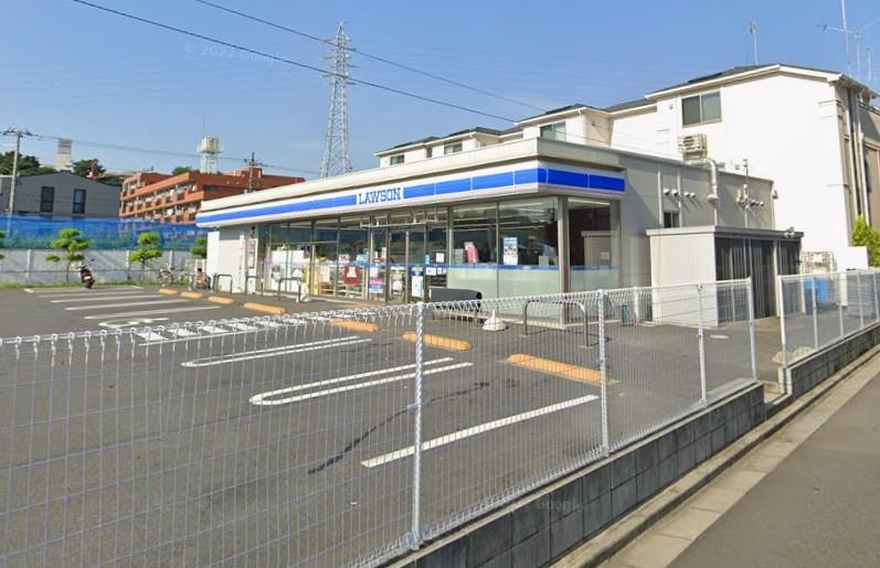 コンビニ　ローソン川崎堰三丁目店（コンビニ）まで617m
