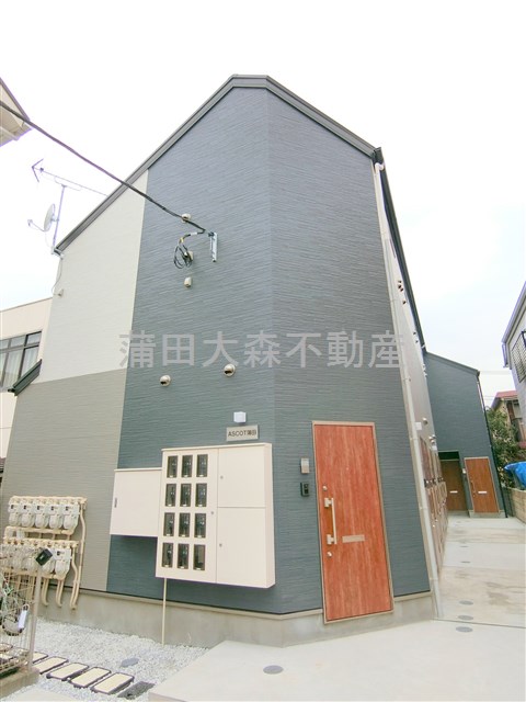 建物外観　2024年3月築　木造地上2階建て総戸数10戸 東京都大田区
