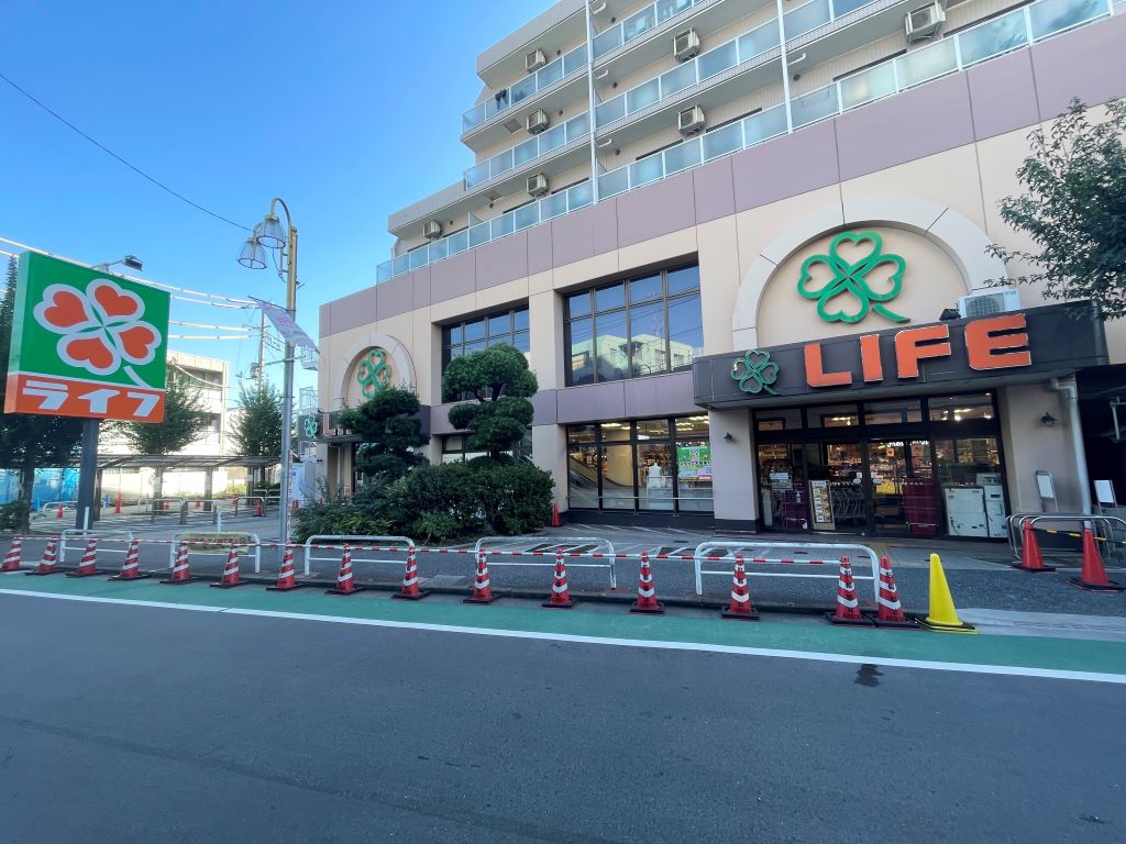 スーパー　ライフ武蔵小山店（スーパー）まで376m