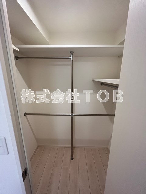 収納　ウォークインクローゼット
