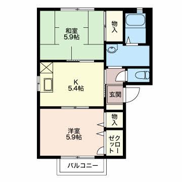 フォーレス マロニエの間取り写真