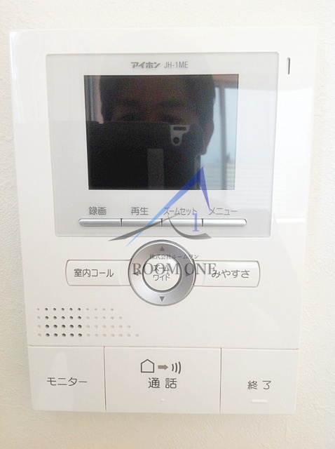セキュリティ　モニター付インターホンです。