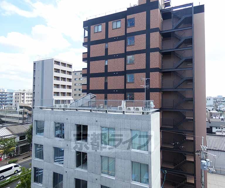 眺望　バルコニーからの室外風景。