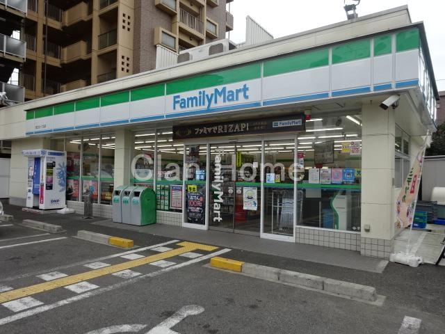 コンビニ　ファミリーマート 深江北一丁目店（コンビニ）まで496m