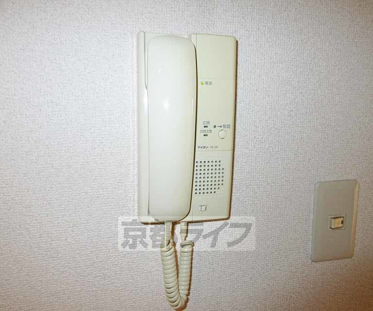 セキュリティ　インターフォンもついてます！