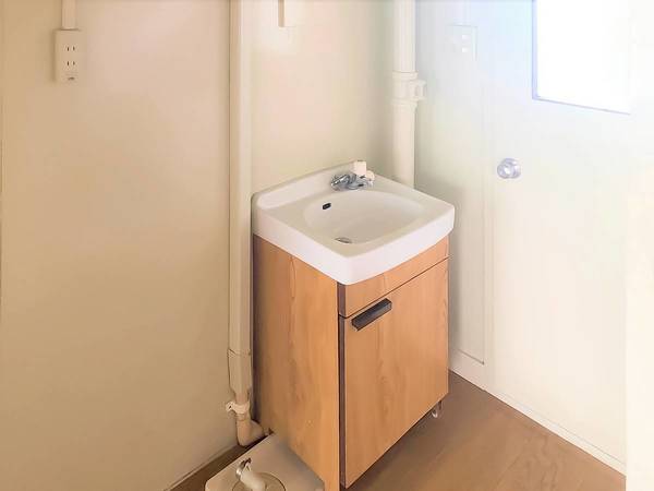 洗面設備　ビレッジハウスの同一物件・同一タイプの間取りの写真です
