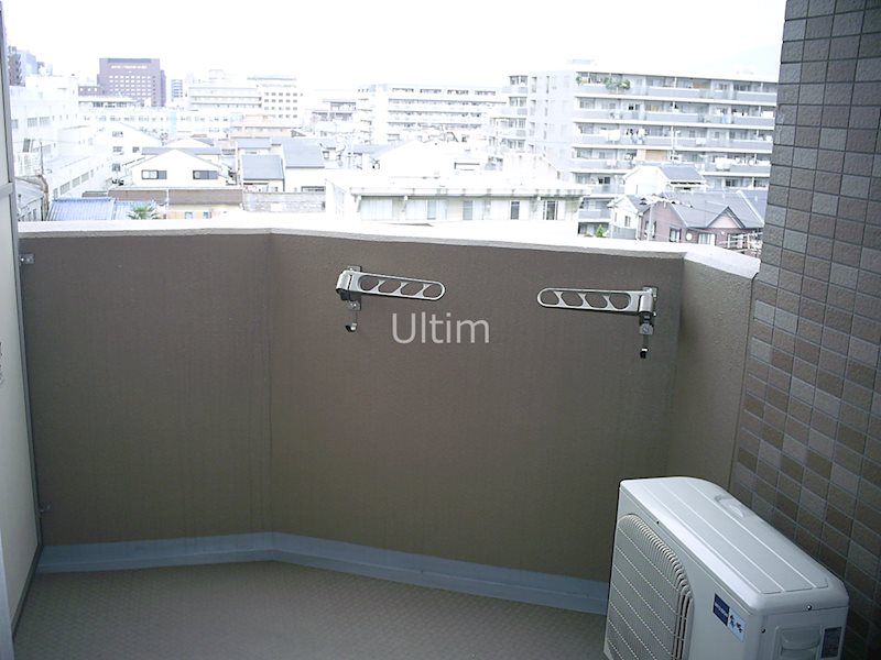 バルコニー　同じタイプのお部屋の写真です。ご参考までに