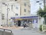 コンビニ　ローソン富雄駅北店（コンビニ）まで500m