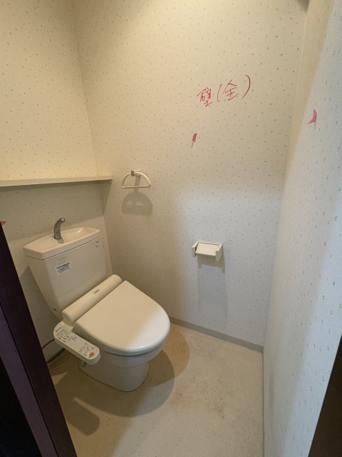 トイレ　同物件別号室のものです。