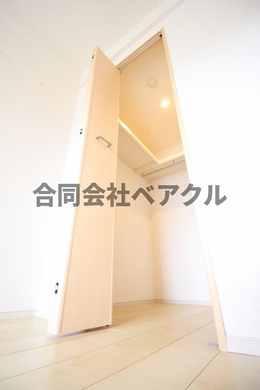 収納　収納があります