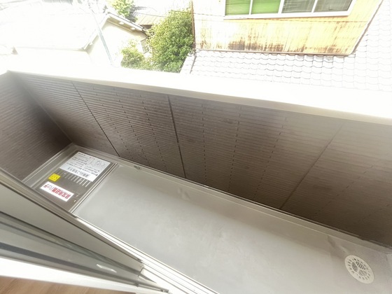 バルコニー　※別部屋の写真です