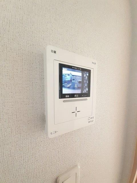 セキュリティ　モニター付きインターホン