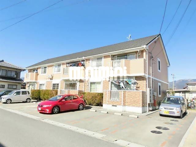 建物外観　お洒落なレンガ調の外観。