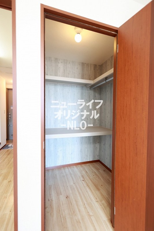 収納　荷物が多い方もすっきり収納できるWIC☆