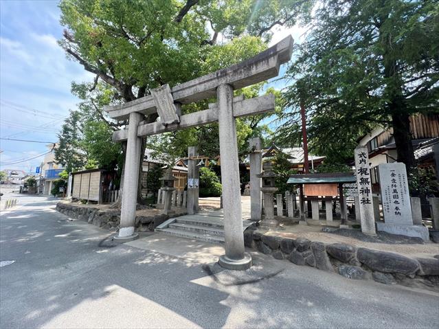 その他　梶無神社（その他）まで581m