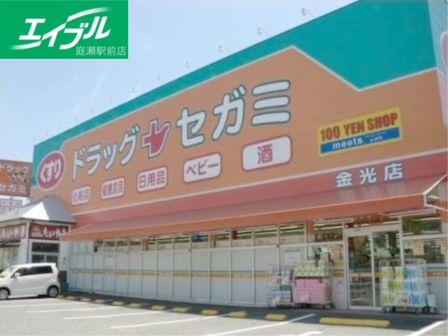 ドラックストア　ドラッグセガミ金光店（ドラッグストア）まで817m