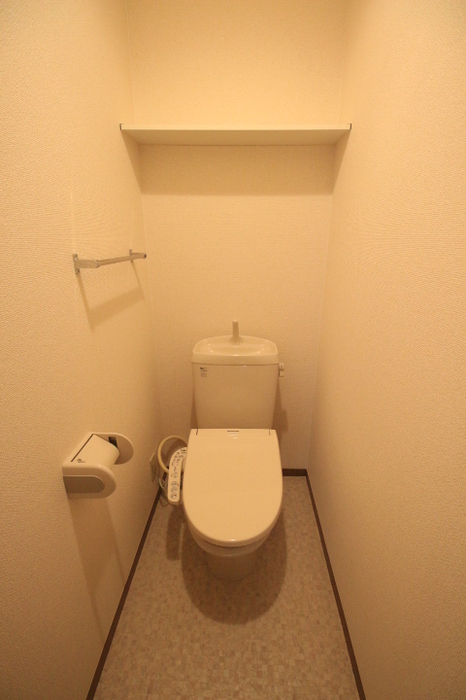 トイレ　ゆったりとした空間のトイレです