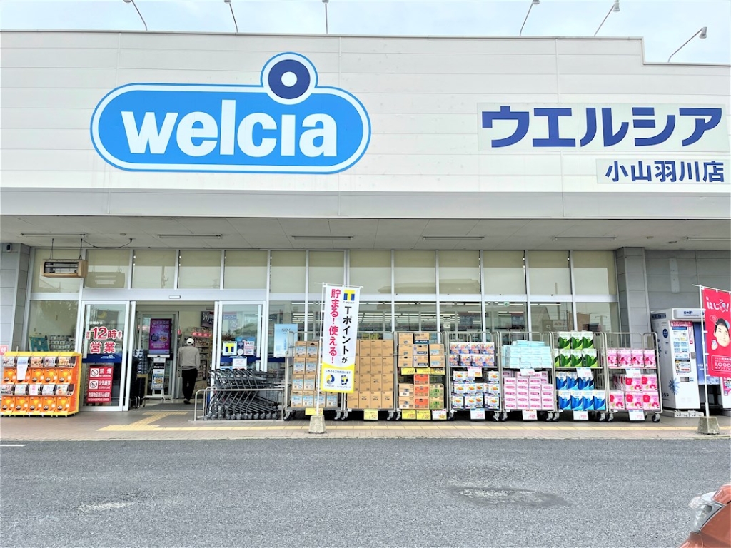 ドラックストア　ウエルシア小山羽川店（ドラッグストア）まで1513m