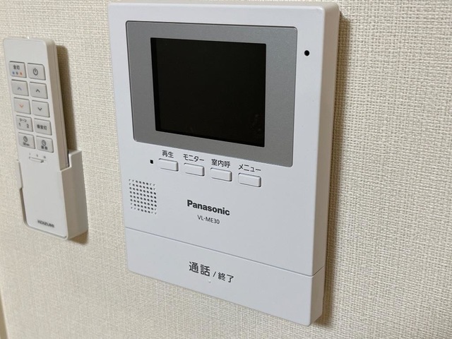 セキュリティ　カメラ付インターホン(イメージ)