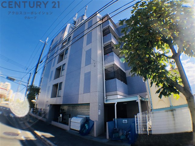 建物外観　オートロック付きで安心です！エレベータ付き！