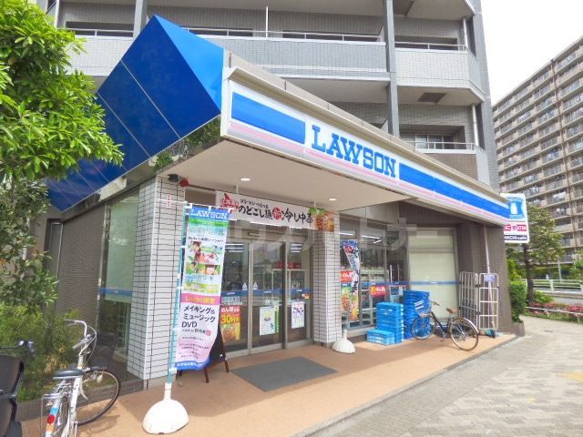 コンビニ　ローソン東大島駅前店（コンビニ）まで370m