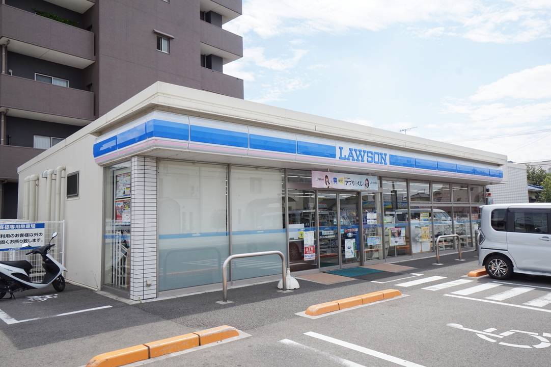 コンビニ　ローソン松山福音寺町店（コンビニ）まで629m