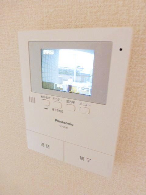 セキュリティ　★安心のモニタ付きのドアホンです★