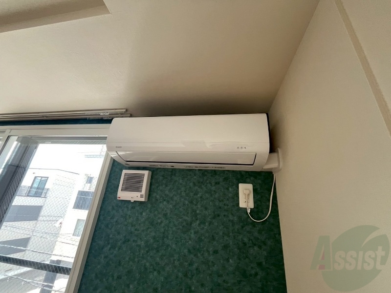 その他設備　エアコンがありますので夏でも快適に過ごせます！