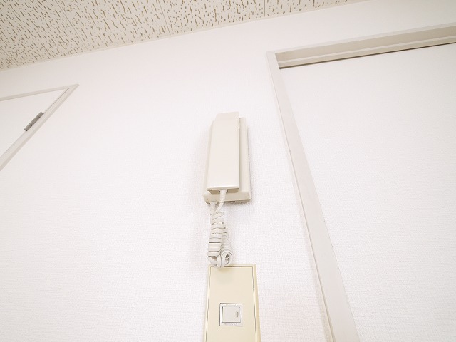 セキュリティ　インターホンです