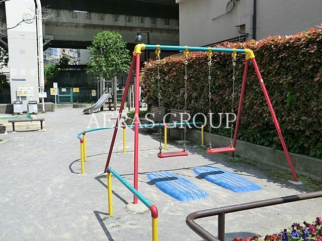 公園　南麻布一丁目児童遊園（公園）まで465m