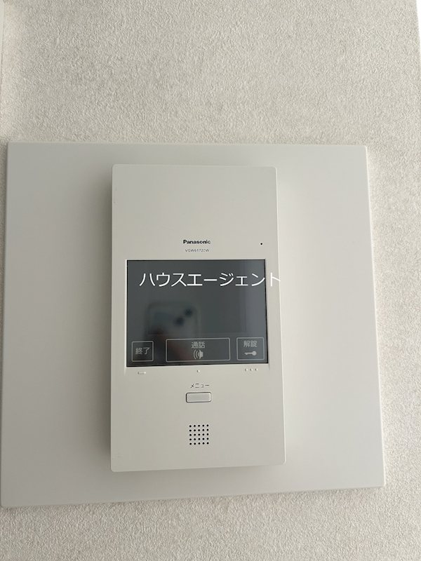 セキュリティ　モニター付インターホンです※参考画像