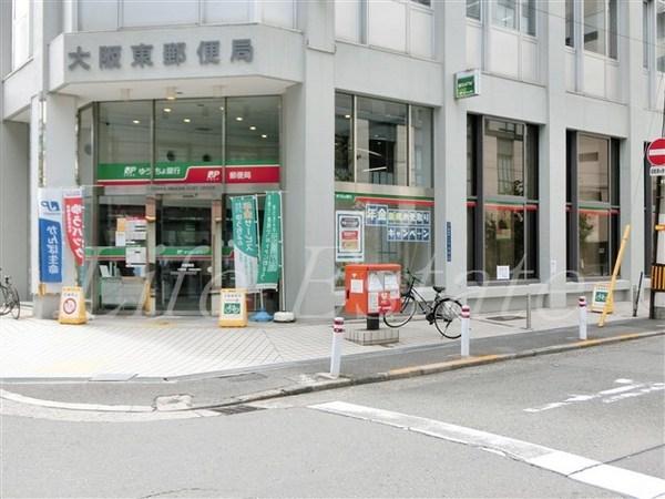 銀行　ゆうちょ銀行大阪東店（銀行）まで448m